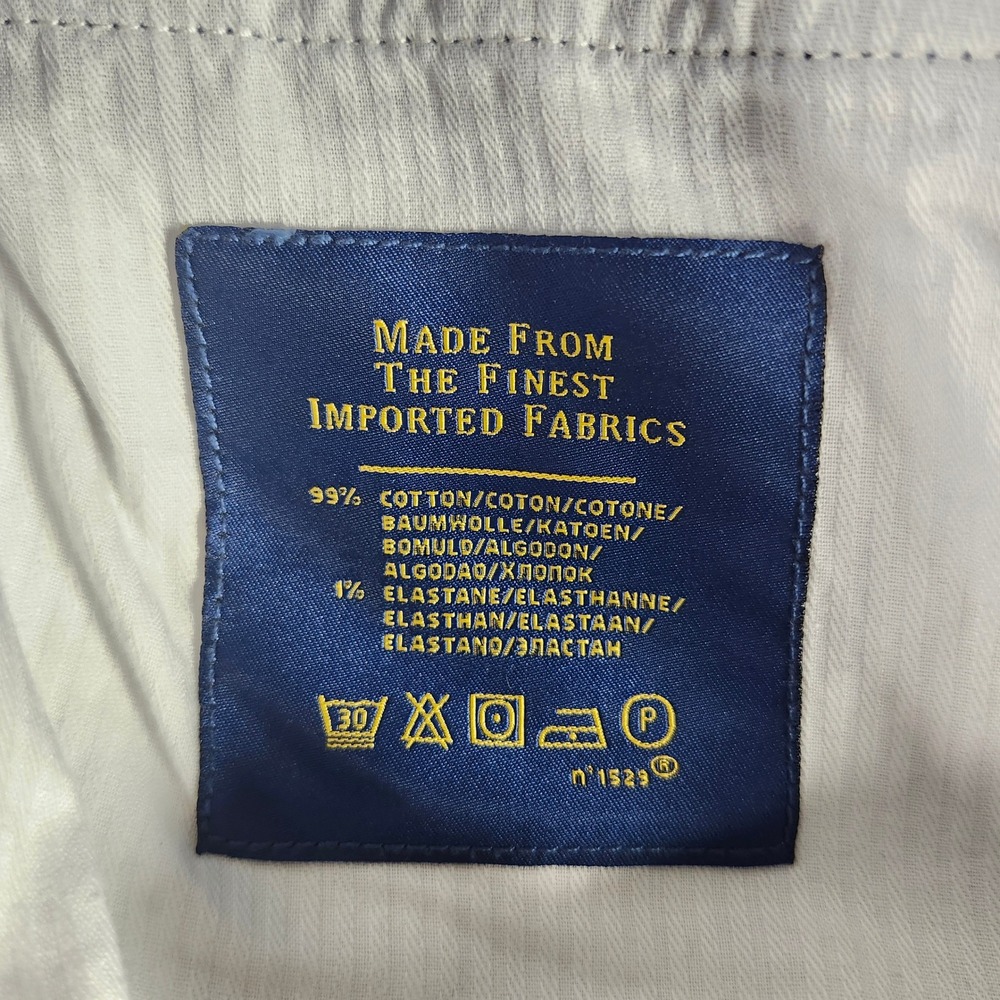 VTG Polo Ralph Lauren Men Royal Blue Corduroy Pants Classic Fit 36x30 Rare Y2K - Picture 9 of 16